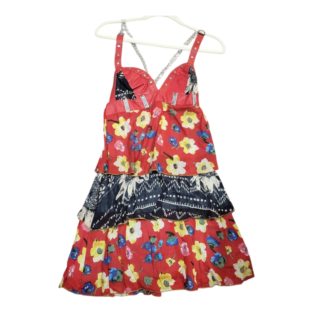 Ex Novo ITALY made w/ Recycled Material Handmade Dress size S Rare Unique